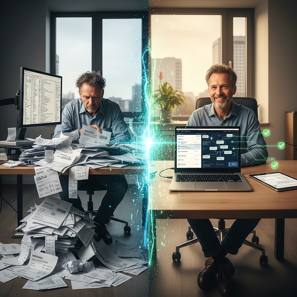 KI-Agent der Dokumente und Datenströme in einem Unternehmen orchestriert